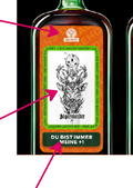 Bottle with Printable Label