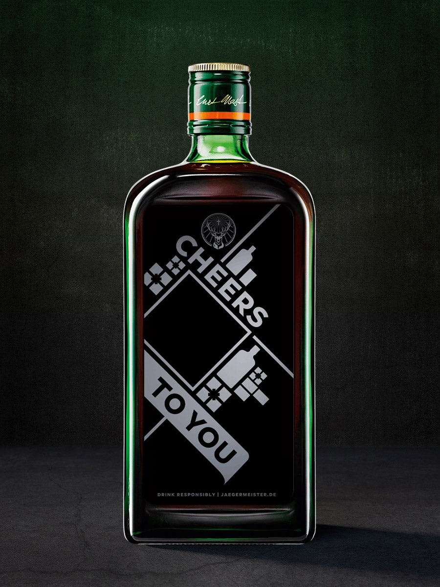 JÄGERMEISTER GRAVURFLASCHE 0.7L - NDH2.0