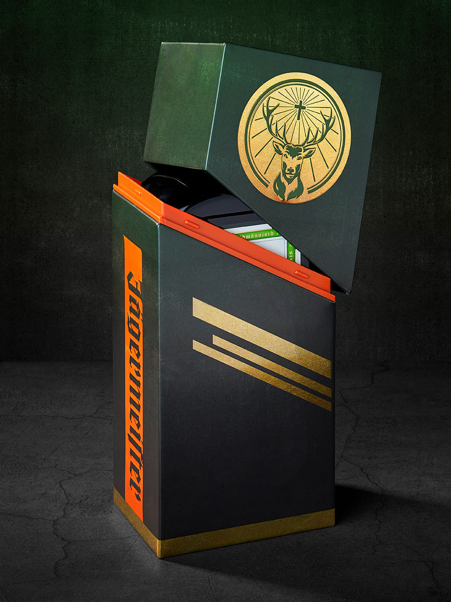QA_0,7-l-Flasche Jägermeister + Tin Geschenkbox