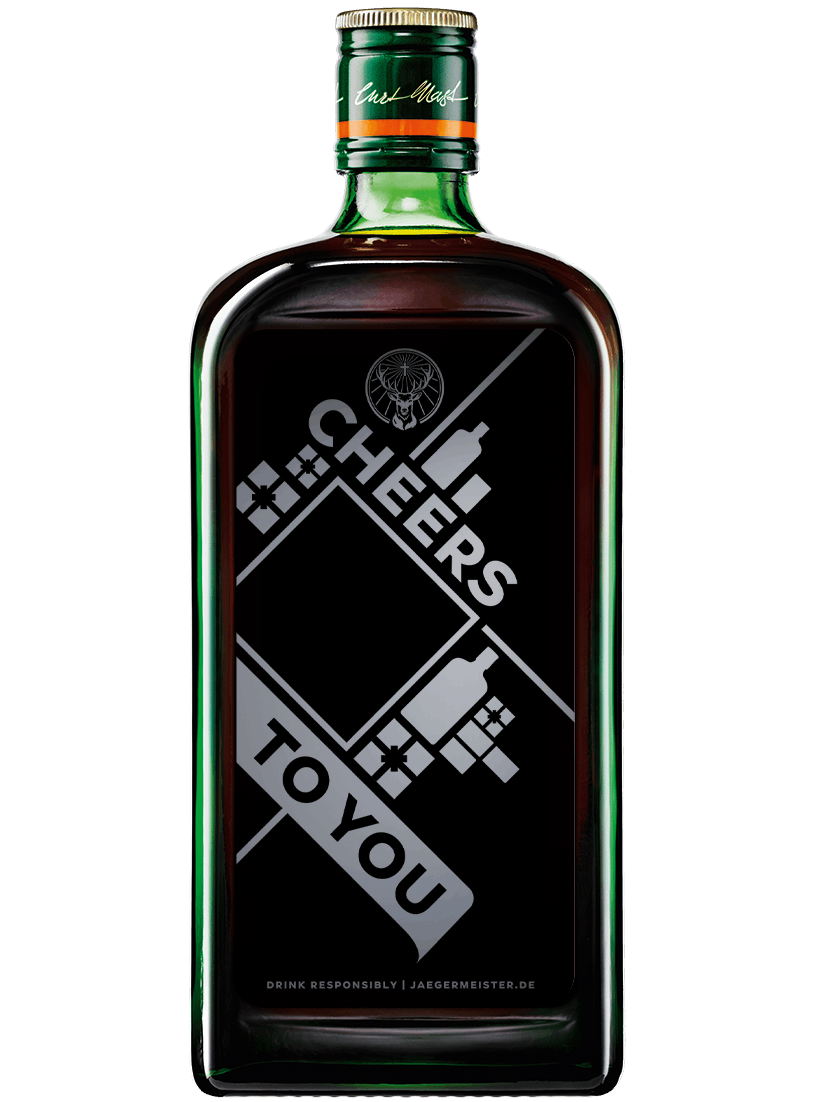 QA_Jägermeister Gravurflasche 0,7l