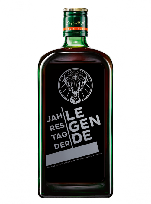 JÄGERMEISTER GRAVURFLASCHE 0.7L - Engravable/Print _Jens