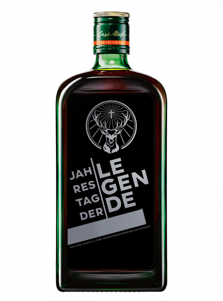 JÄGERMEISTER GRAVURFLASCHE 0.7L