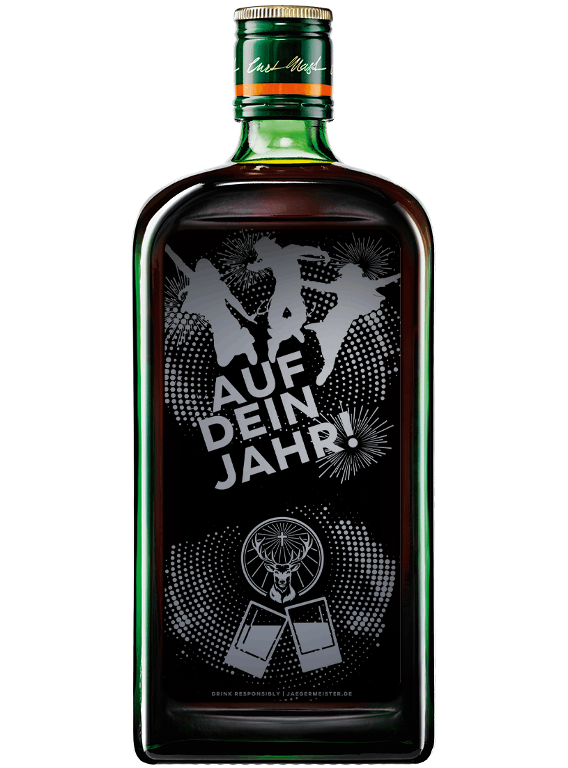 JÄGERMEISTER GRAVURFLASCHE 0.7L - Engravable/Print _Jens
