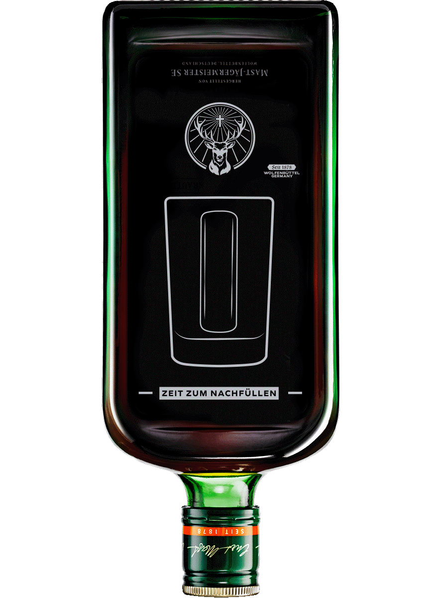 JÄGERMEISTER GRAVURFLASCHE 0.7L - Engravable/Print _Jens